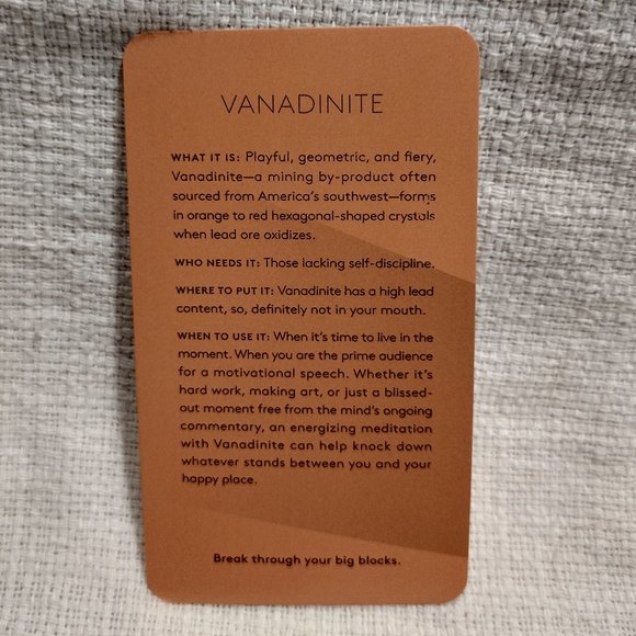 Crystals: The Stone Deck (pocket deck) - Picture 12 of 14